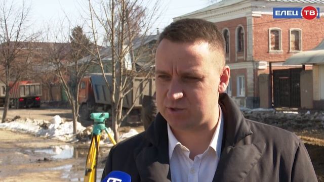 В Ельце стартовал второй этап капитального ремонта улицы Коммунаров