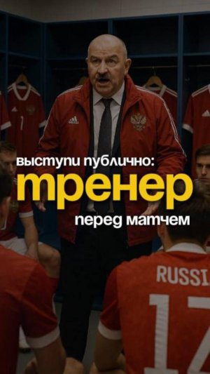 Выступи публично, тренер вдохновляет команду