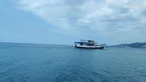 Абхазия Гагрский район пляж Лдзаа сегодня 18 июня 2025. Обстановка на пляже, погода сейчас и море
