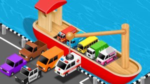 Мультик для детей / учим названия машин и цветов на английском / английский для малышей легко просто