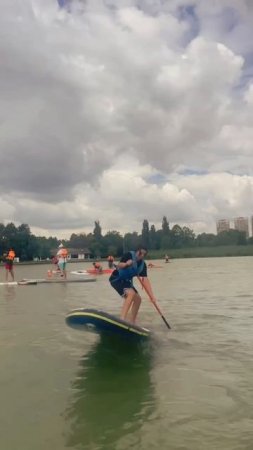 Тренировочный процесс в SUP Лагере
