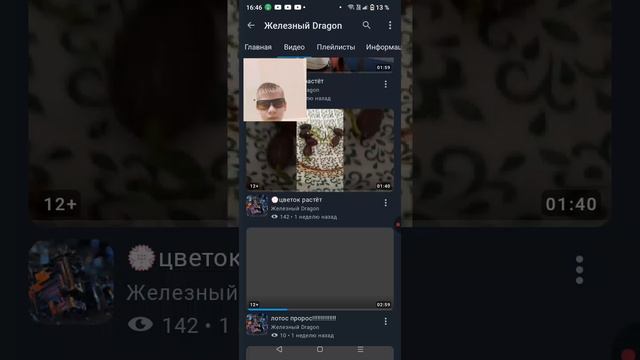 ставьте  дизлайки на канал железный Dragon