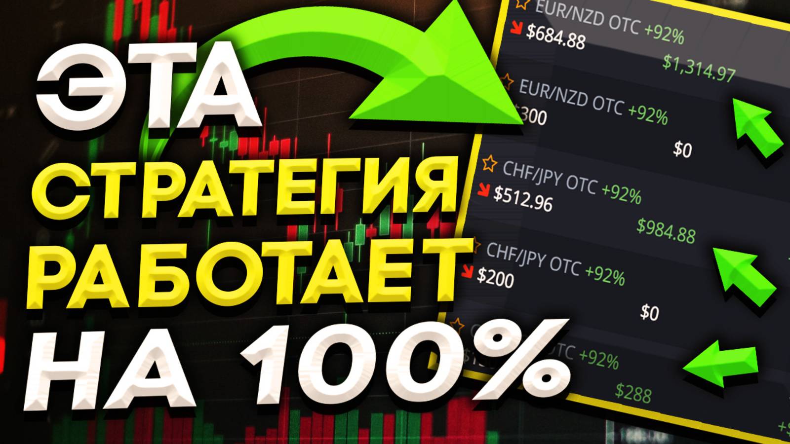 7 МИНУТ +740 $ по СУПЕР СТРАТЕГИИ для Pocket Option БИНАРНЫХ ОПЦИОНОВ! Вывод прибыли с брокера