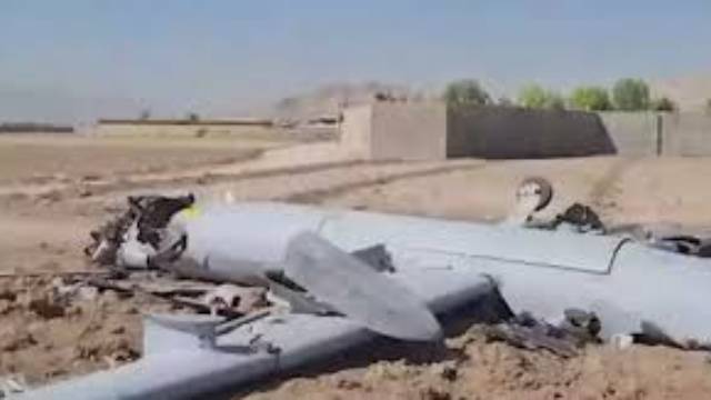 Кадры израильского БПЛА сбитого в восточном районе Исфахана