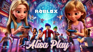 Играю с подругой в Роблокс