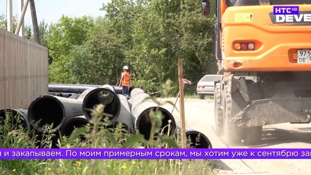 Ремонт аварийных участков водопровода в Ирбите