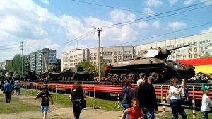Поезд Победы в г.Энгельсе (2019)
