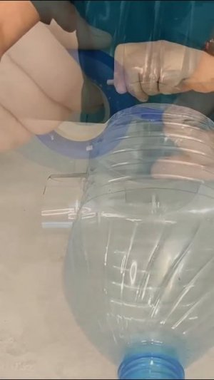 Кормушка для птиц из бутылки