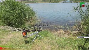В Грозном прошли соревнования по рыболовному спорту