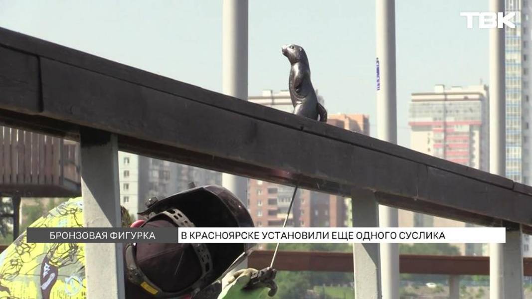 В каких городах России есть фигурки, похожие на красноярских бронзовых сусликов?