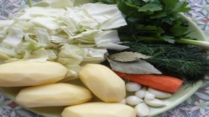 Грибной суп с капустой
