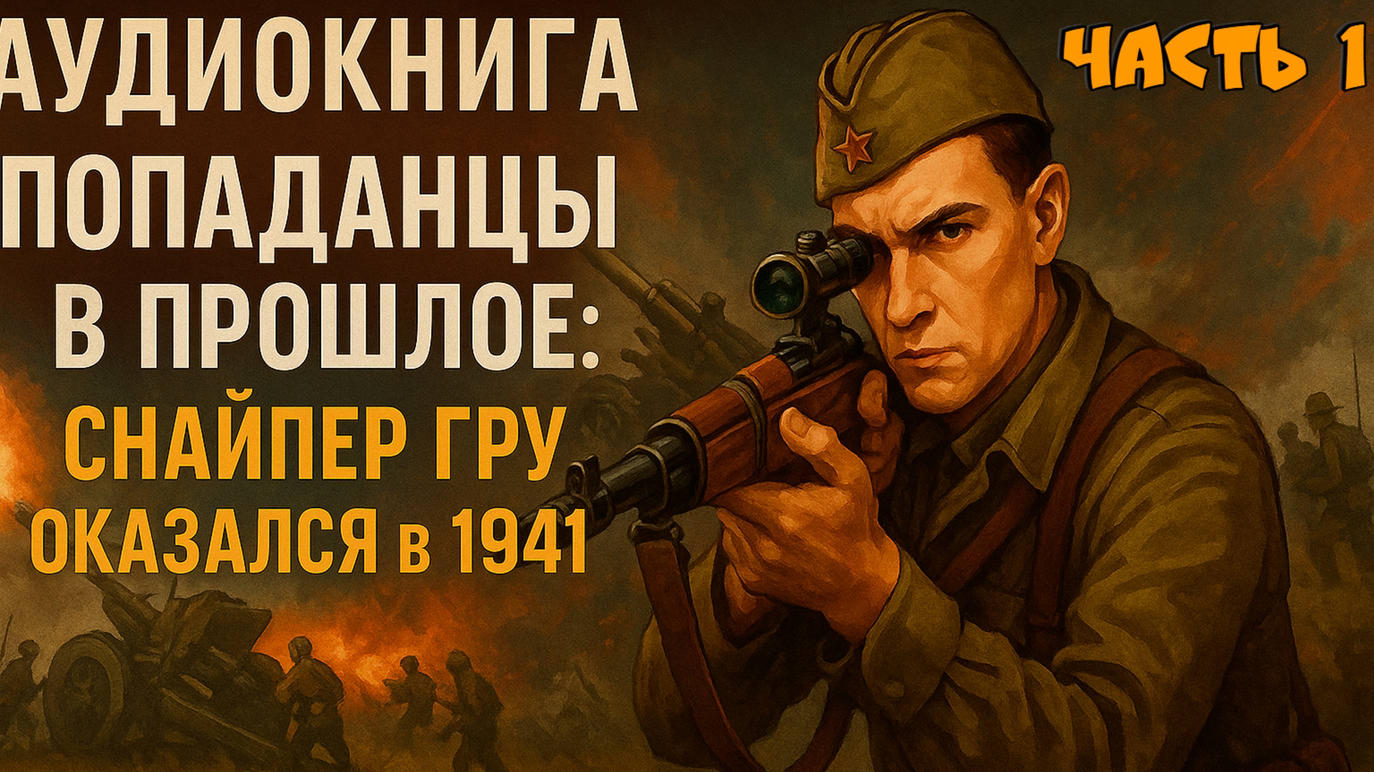 Аудиокниги про попаданцев | Попаданец в 1941. Часть 1 — Аудиокнига | Снайпер ГРУ во Второй мировой