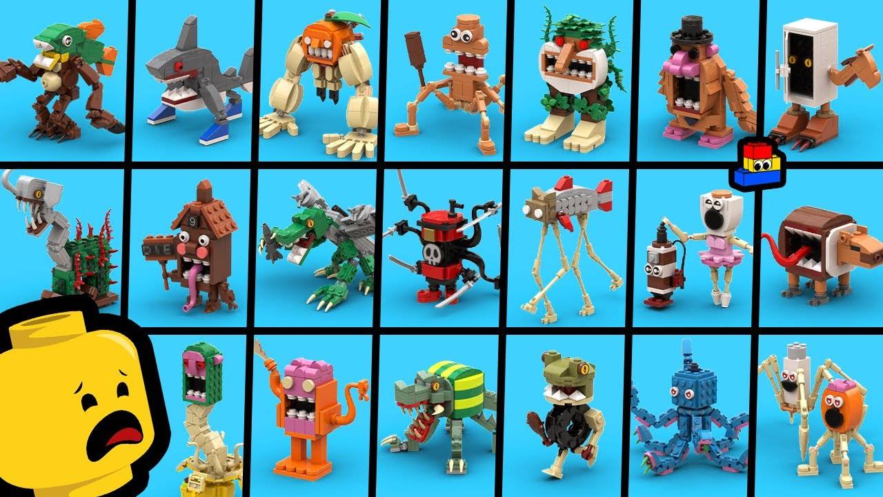 КРИПОВЫЕ итальянские Брейнроты из LEGO! ПОЭТАПНО