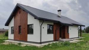 Дом в пос. Большой Исток. 130,6 кв.м. на участке 12,4 сотки. Отделка "под чистовую"