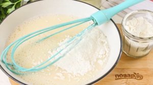 Блины с водкой