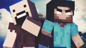 Нотч vs Херобрин. Эпичная Рэп Битва в Майнкрафте!