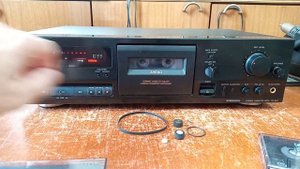 SONY TC-K415 Ремонт, профилактика после профилактики, настройка, проверка.
