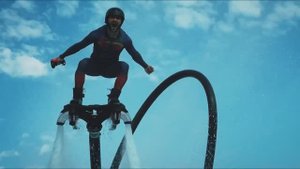 Флайборд шоу и красивые девушки в бассейне - Стоит посмотреть!