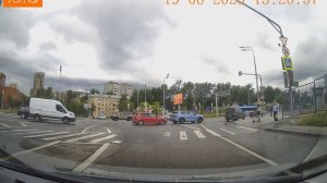 С139АР550 Спровоцировал ДТП и уехал, пр-д Серебрякова 19 июня 2025