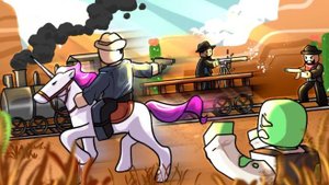 Void_Killer666 и Balek2025  выживают в мёртвых рельсах.