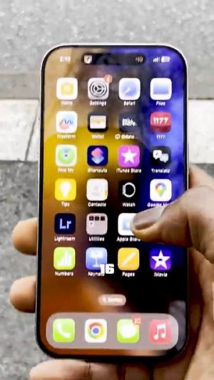 экран iPhone 16 и 16 pro