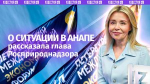 Глава Росприроднадзора: ситуация в Анапе остается напряженной