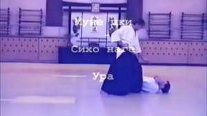 Базовая техника Айкидо 3 кю, 2 часть