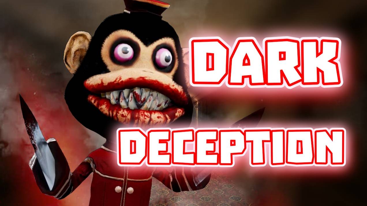 НЕ СМОТРИ  НАЗАД! ОБЕЗЬЯНЫ-УБИЙЦЫ ROBLOX DARK DECEPTION—  ВЫЖИВАЙ И СПАСАЙСЯ ОТ СУМАСШЕДШИХ ОБЕЗЬЯН