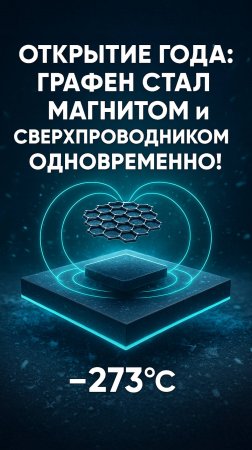 Графен при -273°C удивил всех — учёные в шоке!