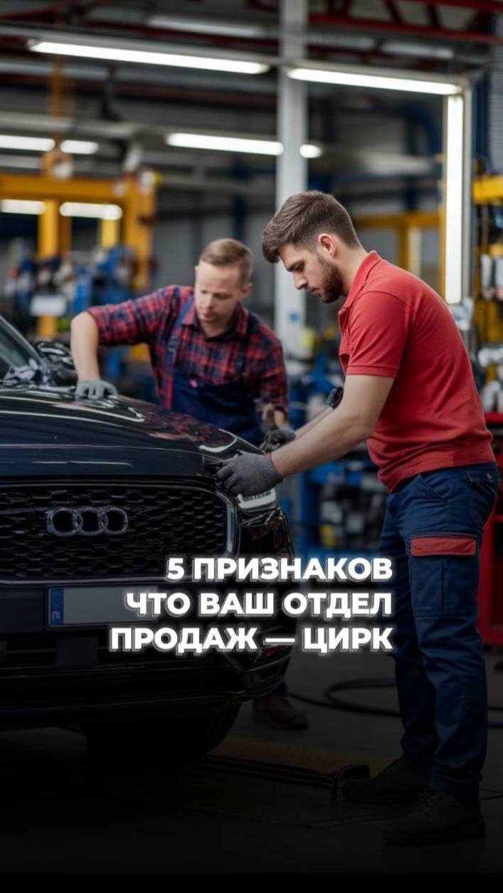 5 признаков, что ваш отдел продаж работает как цирк