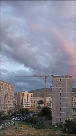 Небо над Рустави (Грузия) 17.06.2025