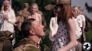 Русская Община приняла участие в съёмках клипа Алёны Трофеевой Герои вернулись