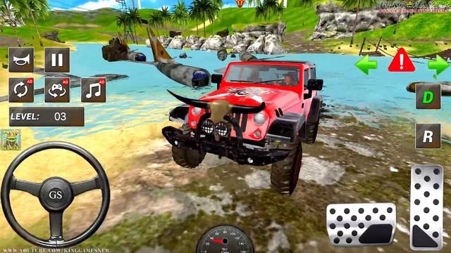 🚜🤩Симулятор вождения внедорожного джипа 3D - 4x4 Car SUV MUD Master Driver