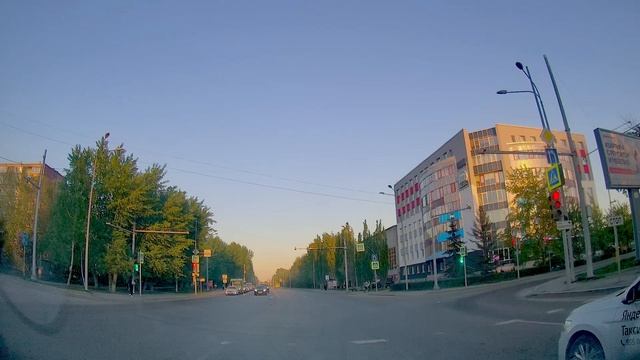 Поездка из Тюмени в Боровский: обзор трассы и улиц посёлка