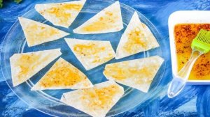 Чипсы из лаваша в микроволновке