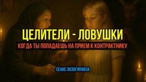 ЦЕЛИТЕЛИ-ЛОВУШКИ КОГДА ТЫ ПОПАДАЕШЬ НА ПРИЕМ К КОНТРАКТНИКУ