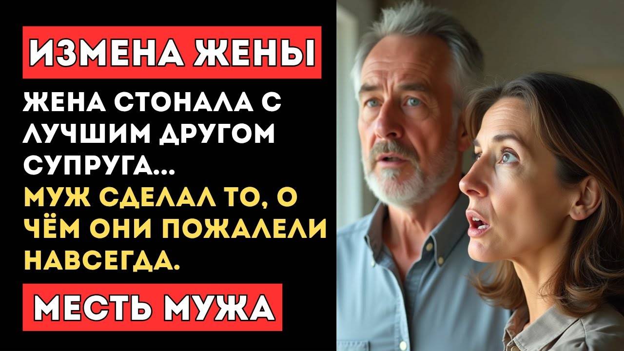 😱 Шок: Жена Спит с Другом — Муж жестоко мстит! Реальная история измены, измена жены, семейная драма