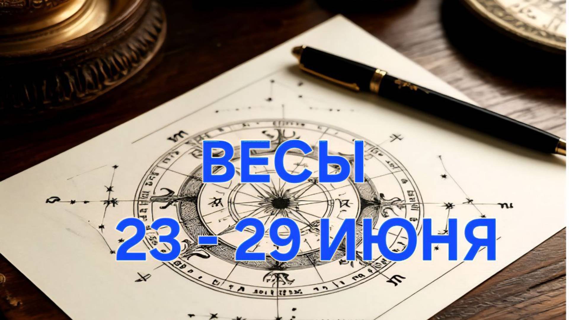 ВЕСЫ. ТАРО ПРОГНОЗ С 23 ПО 29 ИЮНЯ