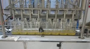 Линия розлива подсолнечного масла в бутылку объемом 5,0л