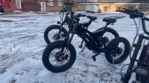 Полноприводные электрофэтбайки и электропитбайк Charger 2x2