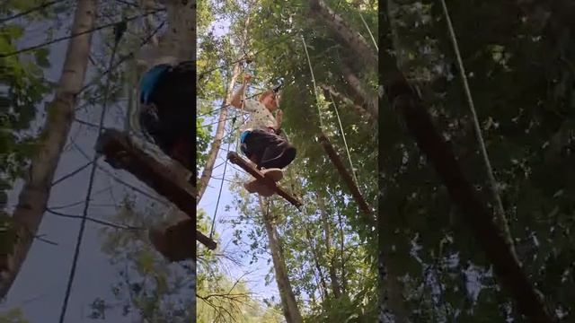 Летний лагерь ОБРАЗОВАНИЕ ПЛЮС КМВ-Верёвочный парк