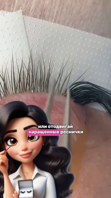 Учимся правильно выделять ресницы