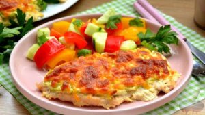 Идеальное мясо в панировке. КУРИНЫЕ ОТБИВНЫЕ С КАБАЧКАМИ И СЫРОМ