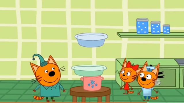 Три Кота Мультфильм для малышей