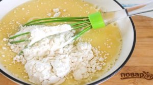 Блины с творожным сыром