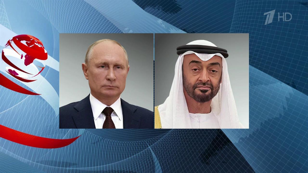 Президенты России и ОАЭ считают необходимым прекращение боев между Ираном и Израилем
