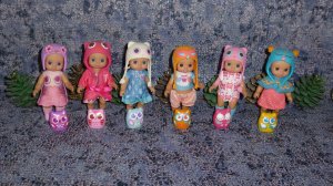 💖Коллекционные и игровые мини🐻 куклы 12 см Шу-шу - 1 волна💮 (Zapf Creation Chou-Chou 12 sm)