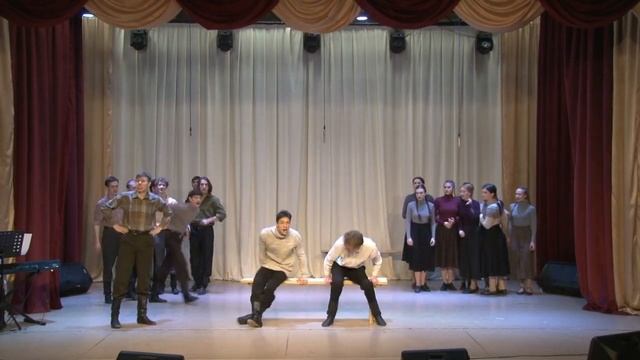 Концертная программа «Первоэшелонцы»(12+)гастроли Иркутского театрального училища в ДК с.Казачинское