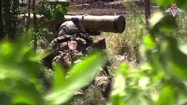 Боевая работа расчета управляемого ракетного комплекса «Фагот» ГрВ «Восток»