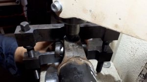 Замена крестовины рулевого вала (пресс Кернэкс)